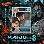TM‑0061 Kaiju No. 8 Nina Ashiro & Bakko Funko Pop Animation #2085 Figure