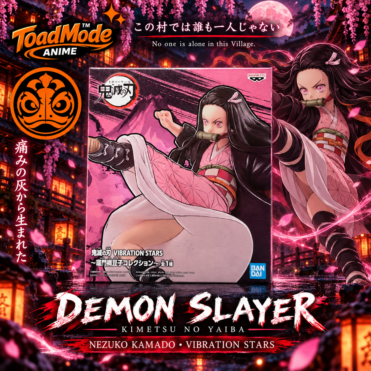 TM-0182 Demon Slayer Nezuko Kamado Vibration Stars Figure