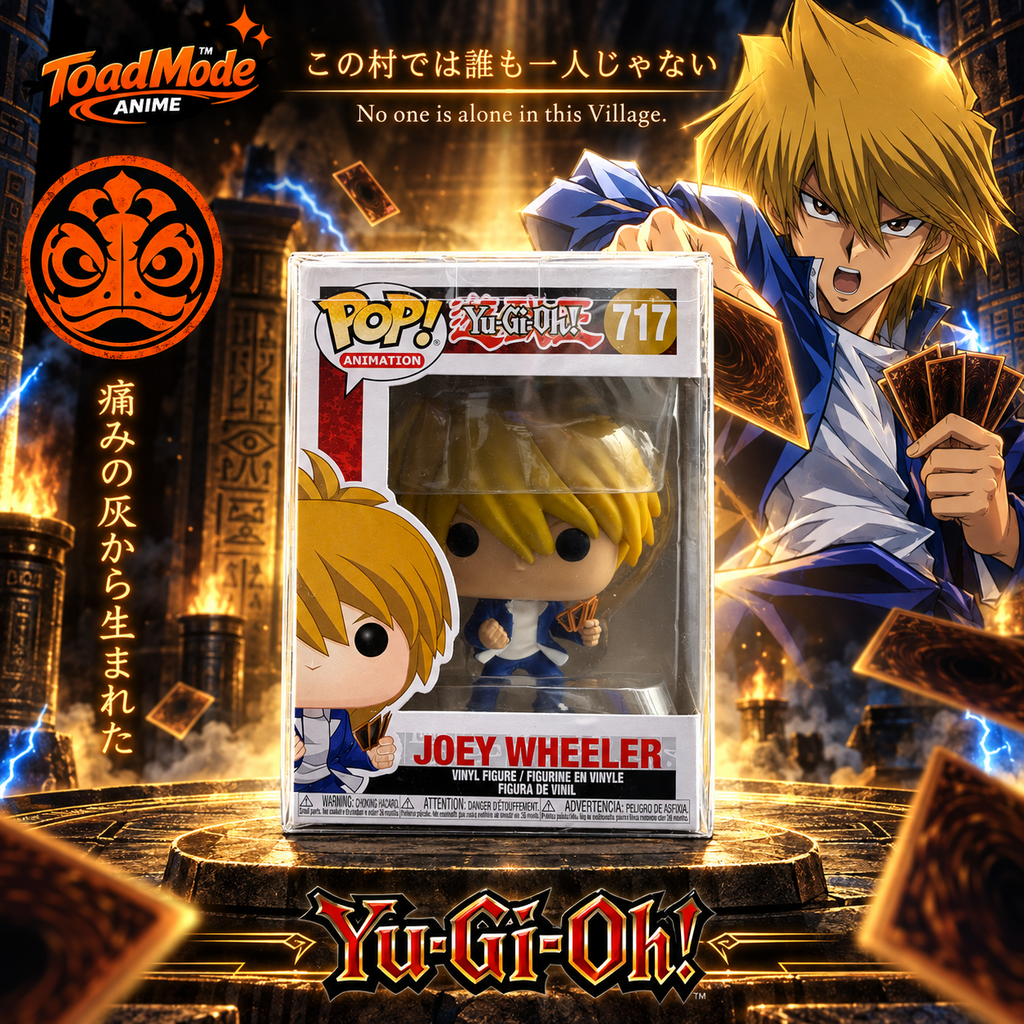 TM‑0067 Joey Wheeler #717 Yu‑Gi‑Oh! Funko Pop! Animation Vinyl Figure New