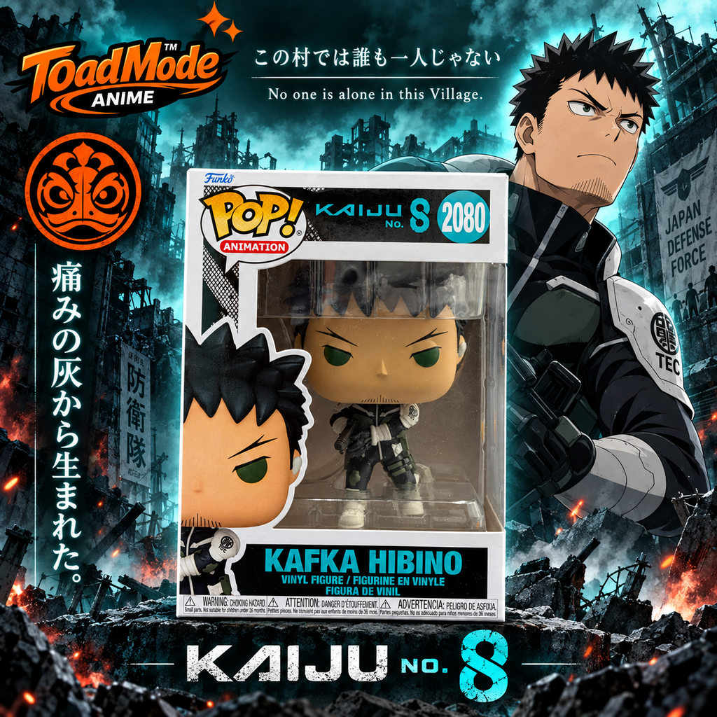 TM‑0056 Kaiju No. 8 Kafka Hibino Funko Pop Animation #2080 Figure