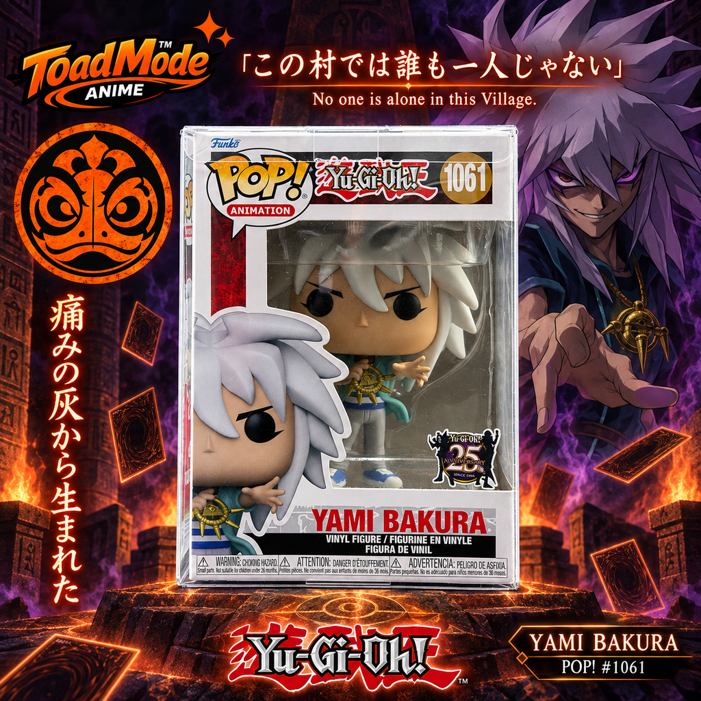 TM‑0071 Yami Bakura #1061 Yu‑Gi‑Oh! Funko Pop! Animation Vinyl Figure New