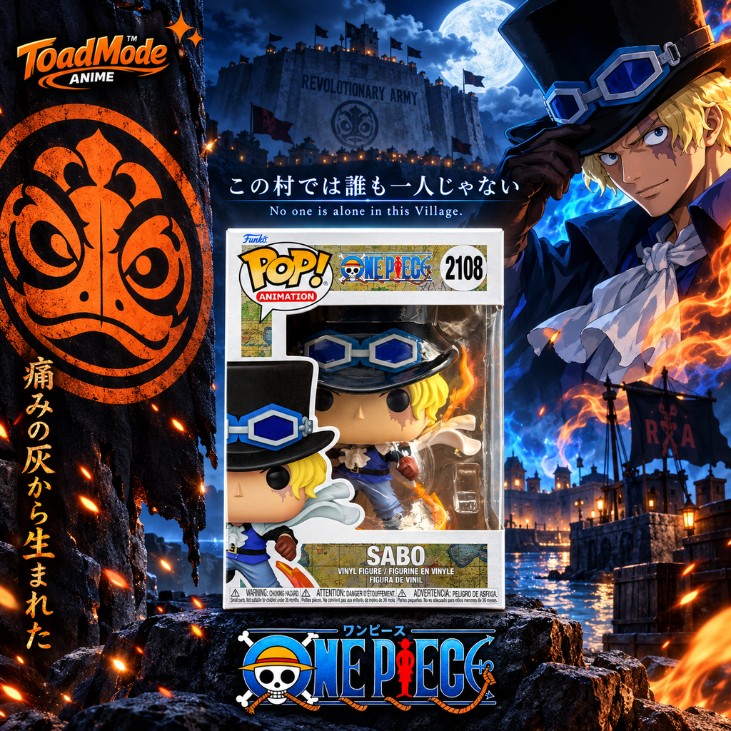 TM-0128 Funko Pop One Piece Sabo #2108 Vinyl Figure