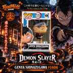 TM-0200 Demon Slayer Genya Shinazugawa Funko Pop! #1406
