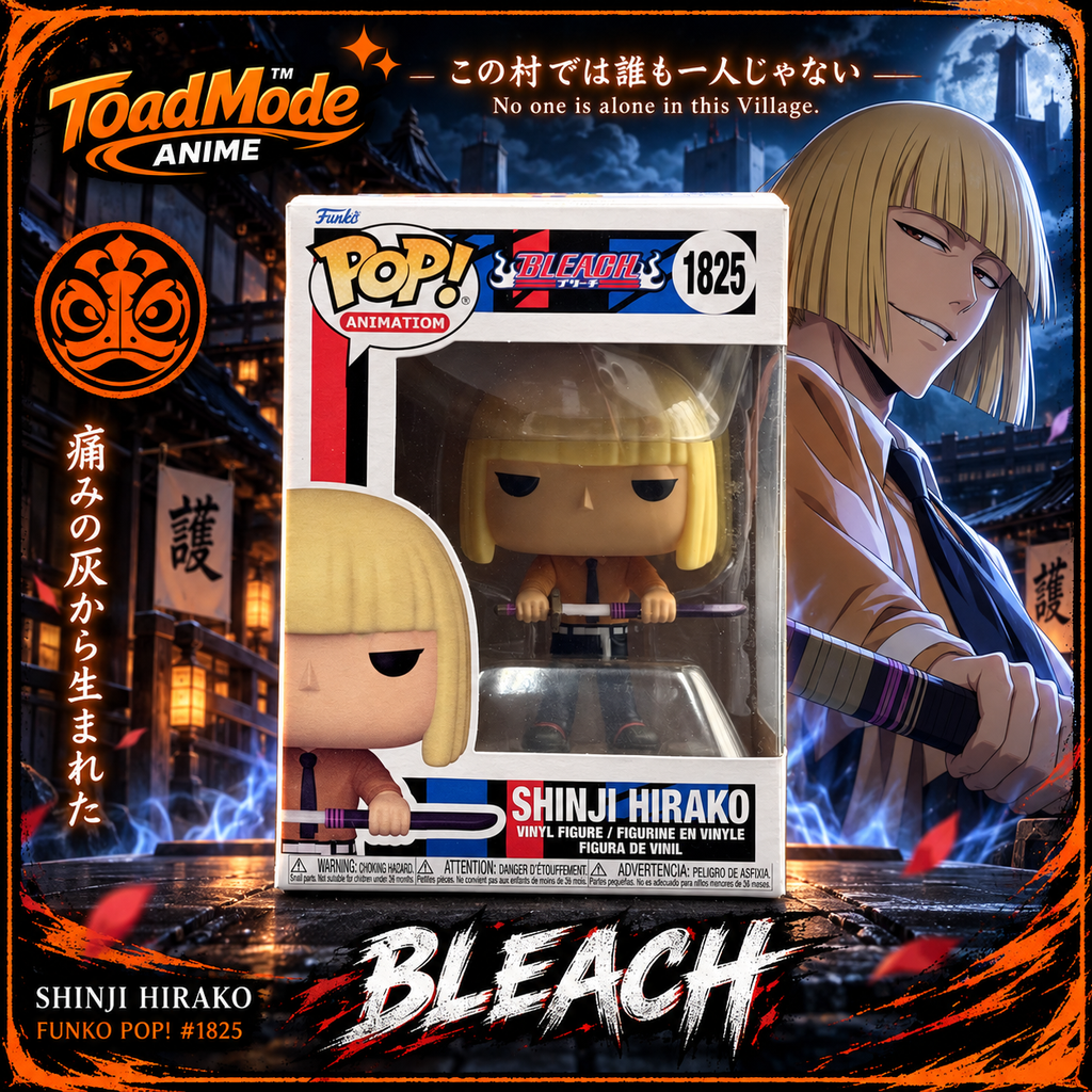 TM‑579 Bleach Shinji Hirako Funko Pop #1825 Vinyl Figure New in Box