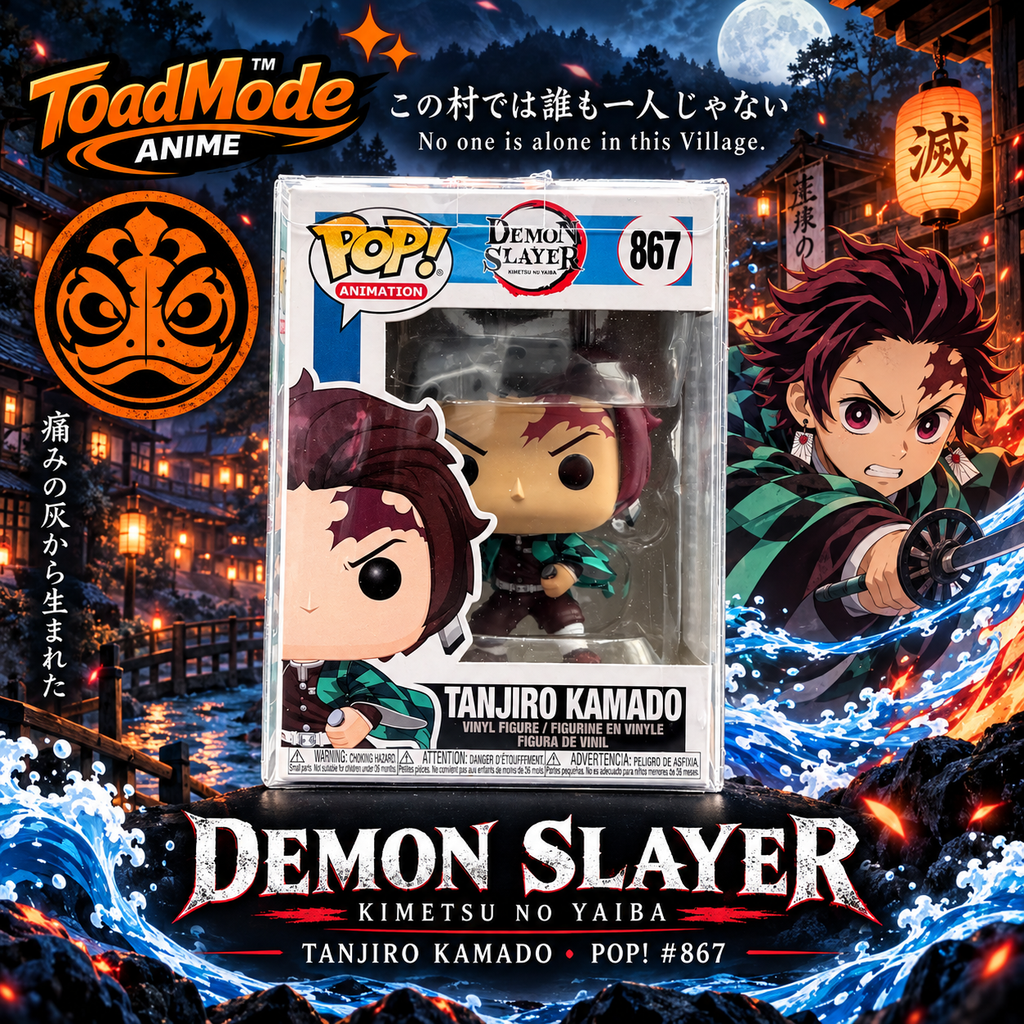 TM-0187 Demon Slayer Tanjiro Kamado Funko Pop! #867