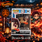 TM‑587 Demon Slayer Tanjiro Kamado Funko Pop #2501 Vinyl Figure New in Box