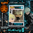 TM‑0060 Kaiju No. 8 Reno Ichikawa Funko Pop Animation #2081 Figure