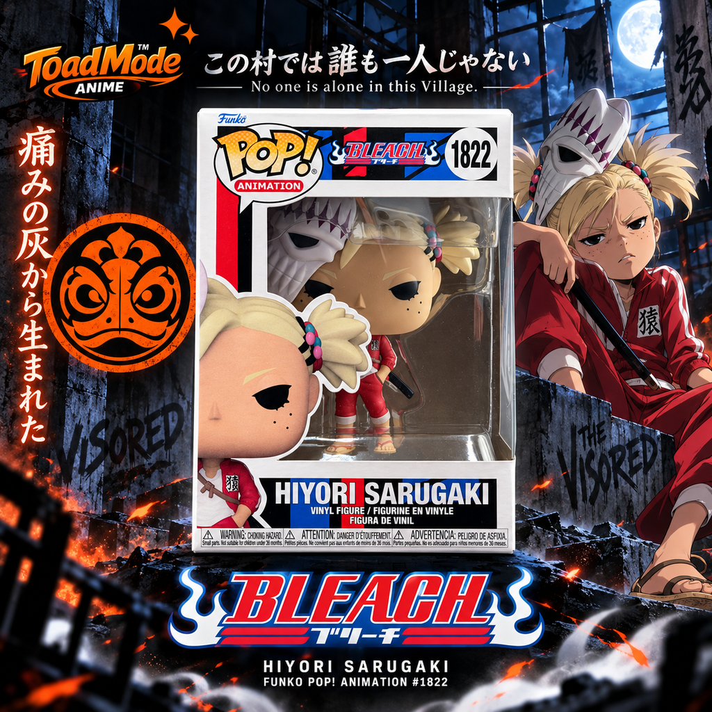 TM‑0045 Funko Pop! Bleach Hiyori Sarugaki #1822 Vinyl Figure New in Box