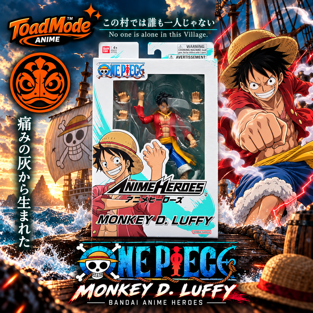 TM-0147 Monkey D. Luffy Anime Heroes Bandai Namco One Piece Action Figure