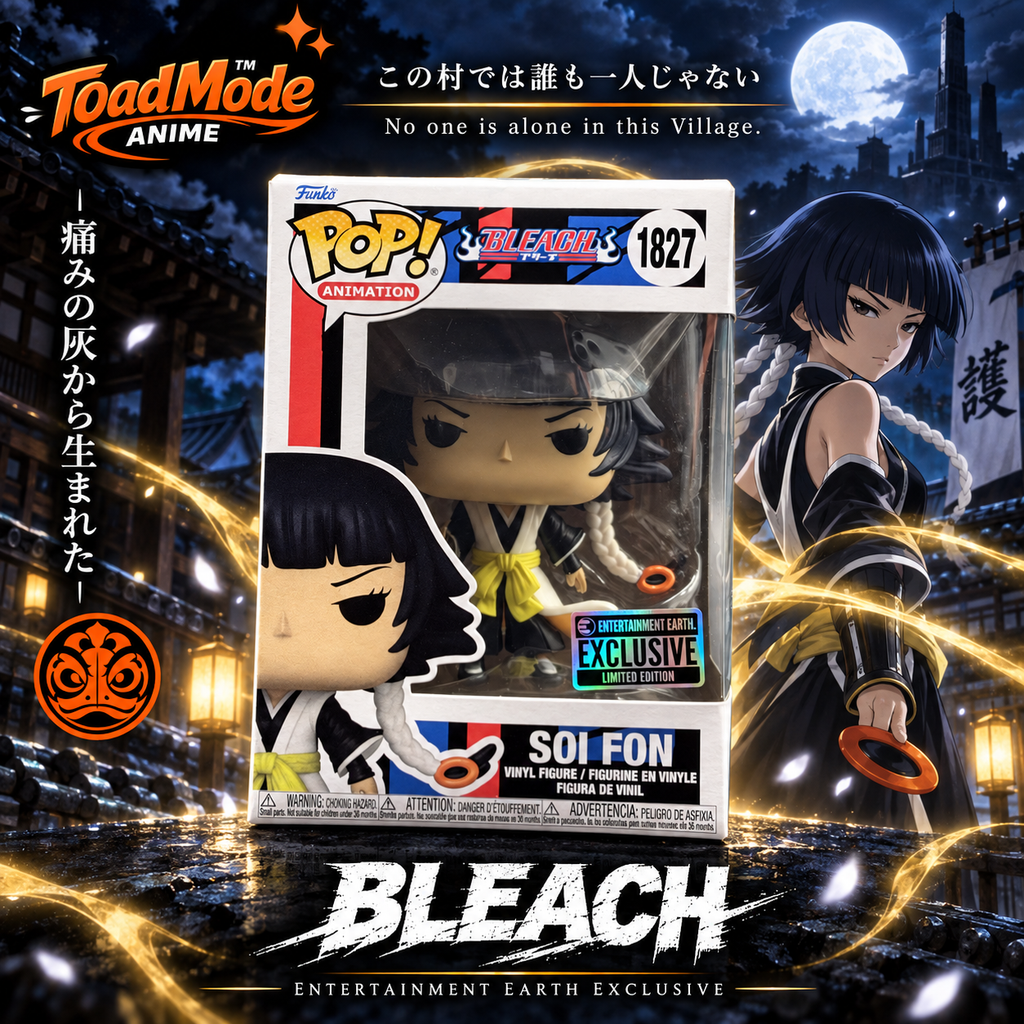 TM‑580 Bleach Soi Fon Funko Pop #1827 EE Exclusive Vinyl Figure New in Box