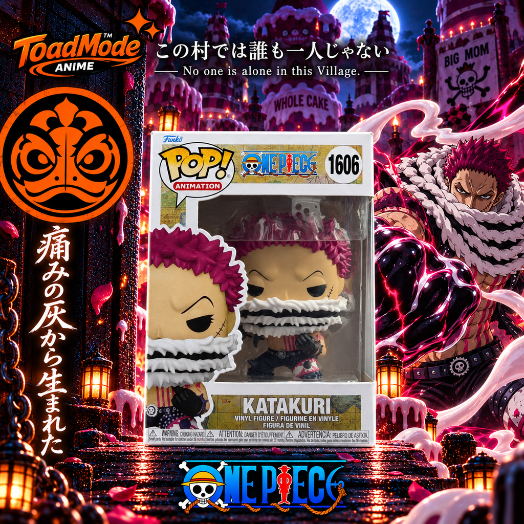 TM-0121 Funko Pop! One Piece Katakuri #1606 Vinyl Figure