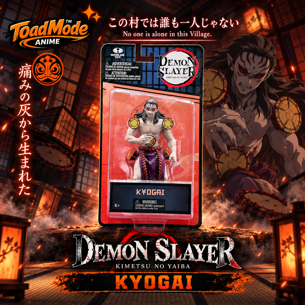 TM-0208 McFarlane Toys Demon Slayer Kyogai Action Figure Original Packaging