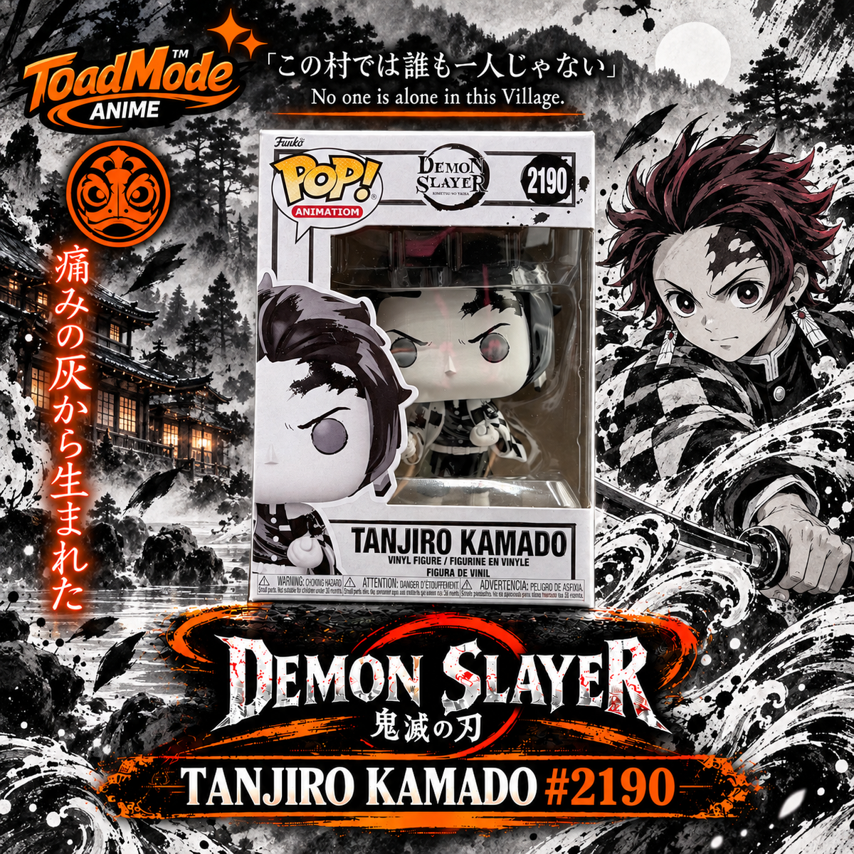 TM-0199 Demon Slayer Tanjiro Kamado Funko Pop! #2190
