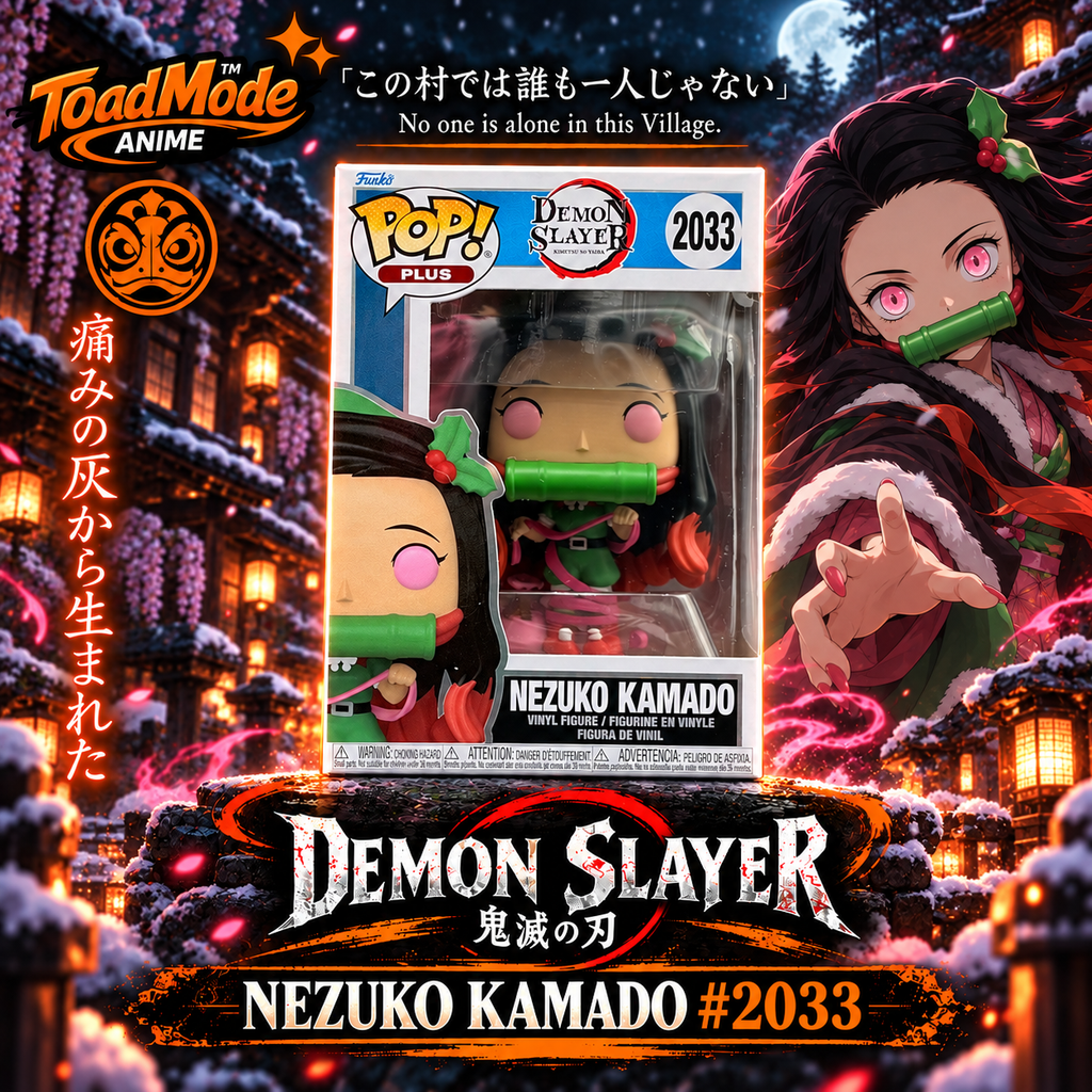 TM-0197 Demon Slayer Nezuko Kamado Funko Pop! #2033 – Green Kimono Variant
