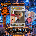 TM‑0157 Funko Pop! Animation One Piece Vegapunk #2139 Vinyl Figure