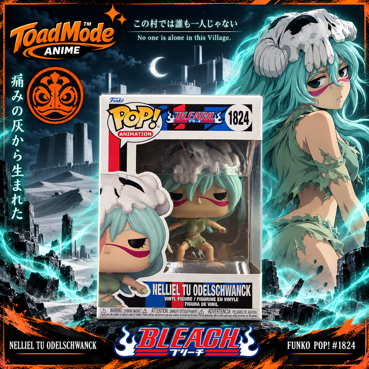 TM‑583 Bleach Nelliel Tu Odelschwanck Funko Pop #1824 Vinyl Figure New in Box