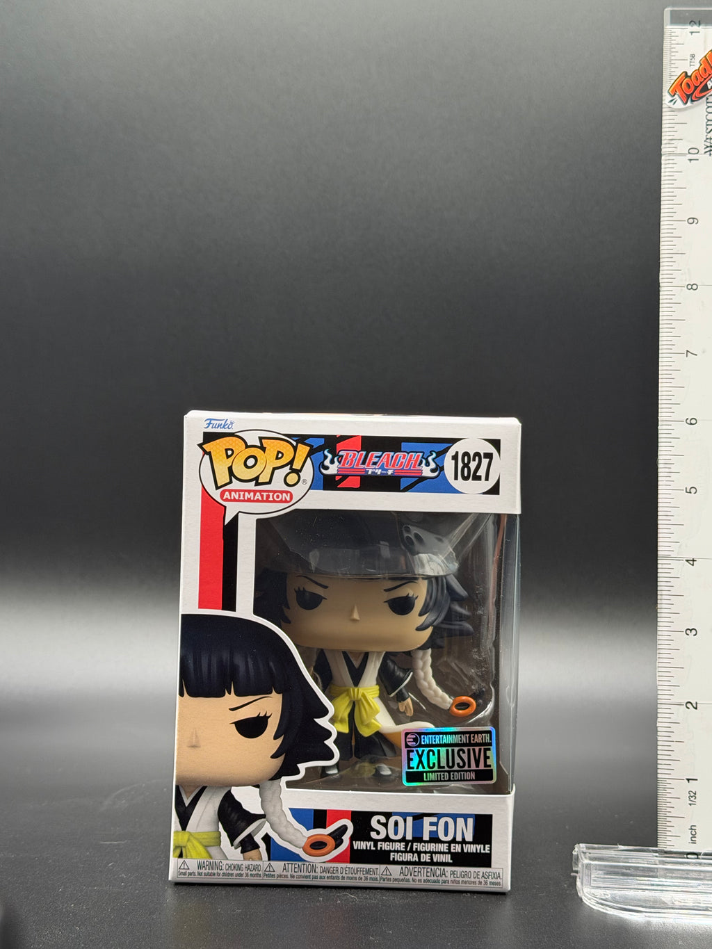 TM‑580 Bleach Soi Fon Funko Pop #1827 EE Exclusive Vinyl Figure New in Box