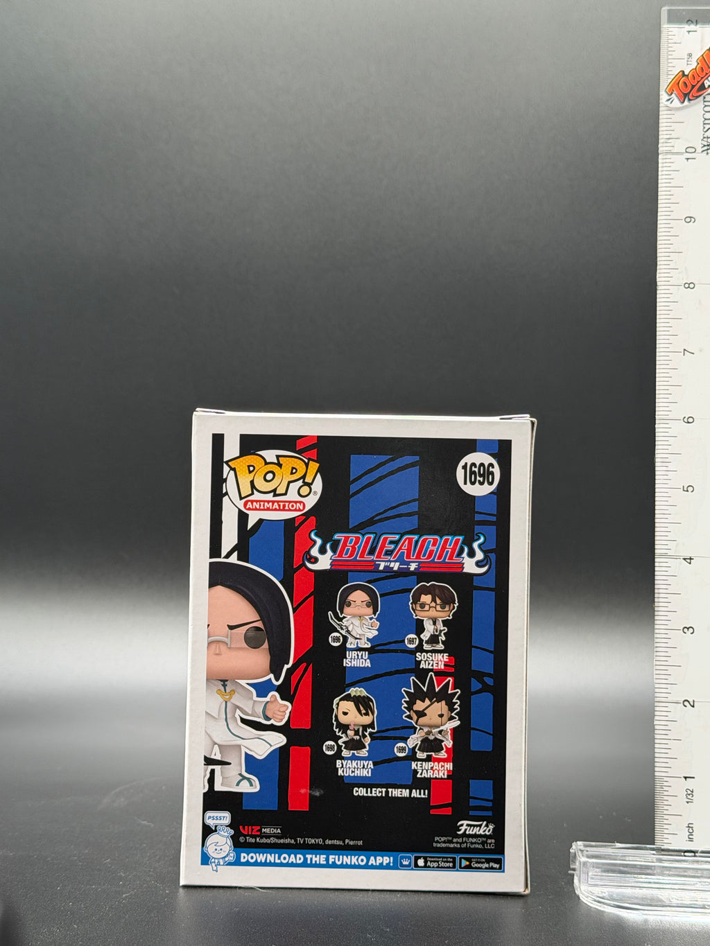 TM‑582 Bleach Uryu Ishida Funko Pop #1696 Vinyl Figure New in Box
