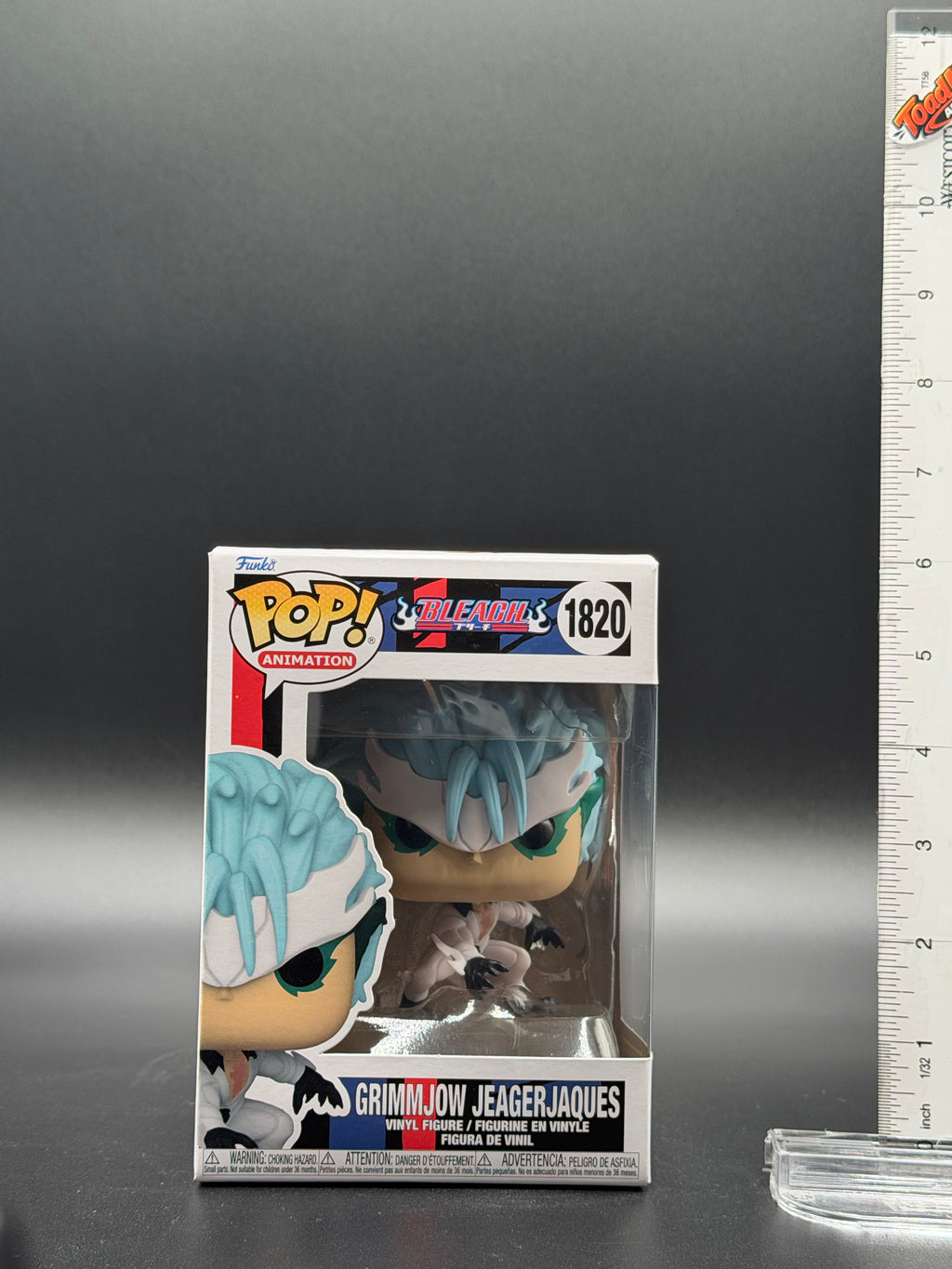TM‑584 Bleach Grimmjow Jeagerjaques Funko Pop #1820 Vinyl Figure New in Box