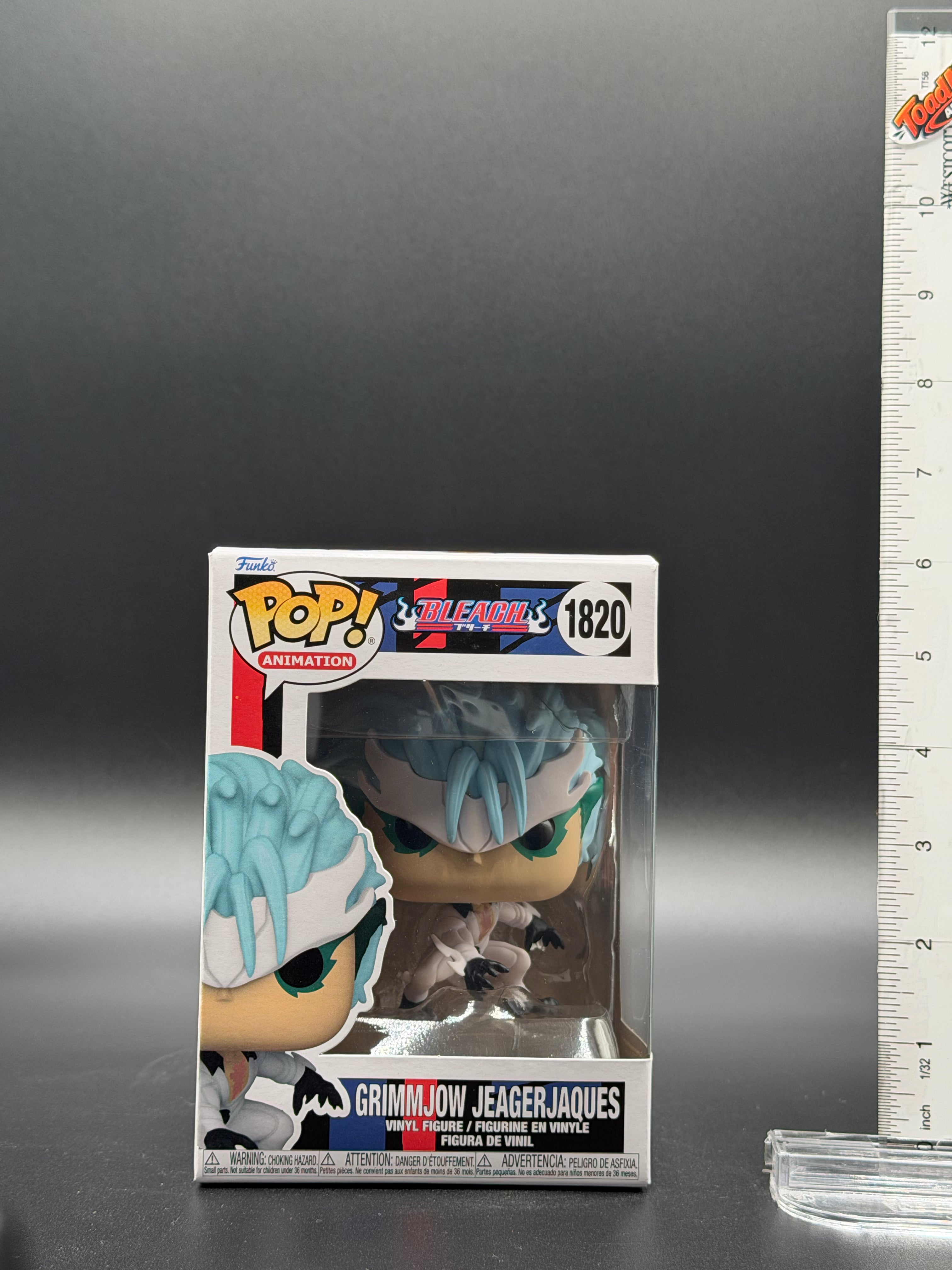 TM‑584 Bleach Grimmjow Jeagerjaques Funko Pop #1820 Vinyl Figure New in Box