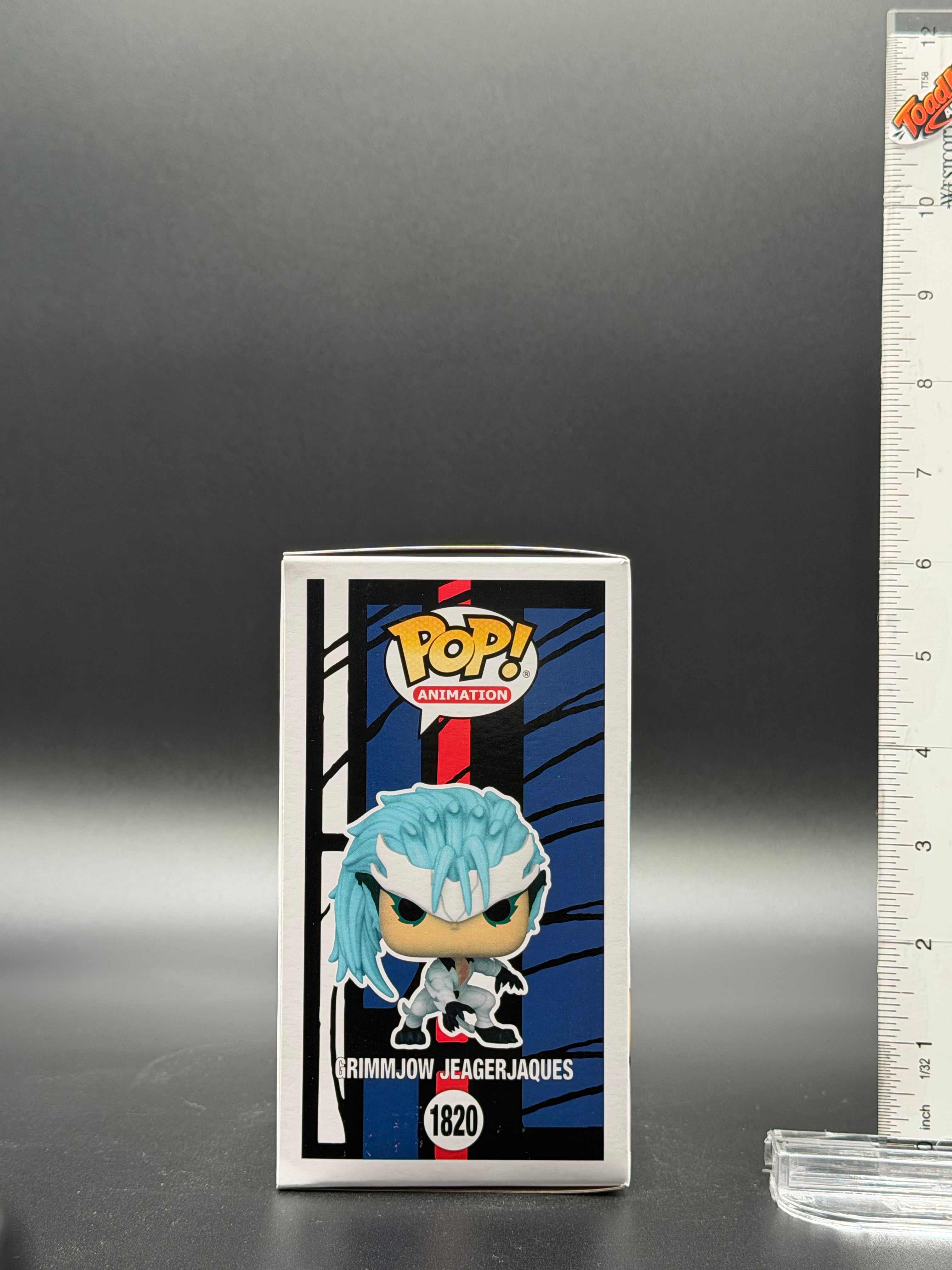 TM‑584 Bleach Grimmjow Jeagerjaques Funko Pop #1820 Vinyl Figure New in Box