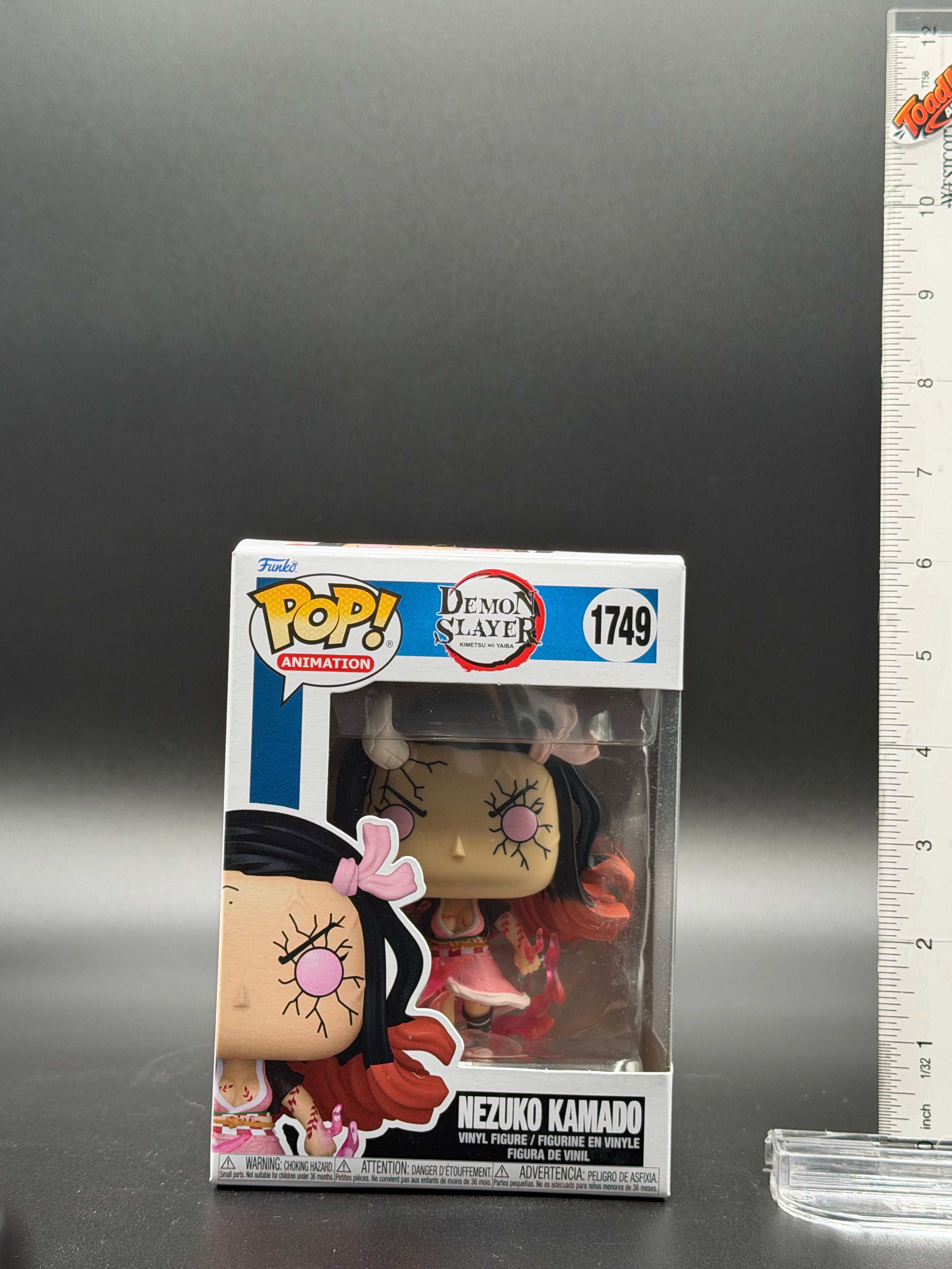 TM‑588 Demon Slayer Nezuko Kamado Funko Pop #1749 Vinyl Figure New in Box
