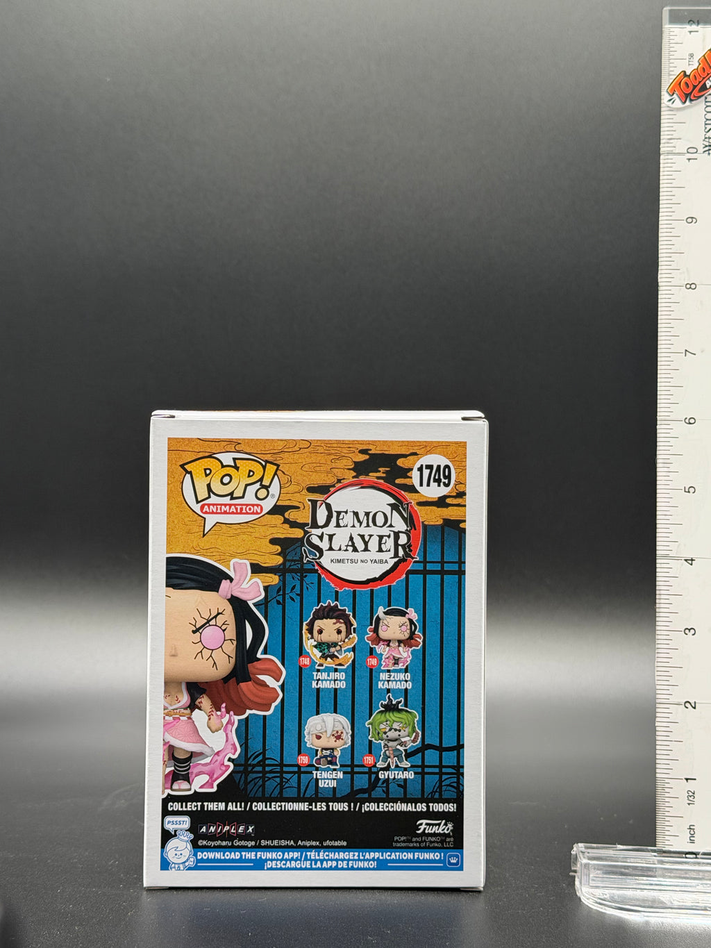 TM‑588 Demon Slayer Nezuko Kamado Funko Pop #1749 Vinyl Figure New in Box