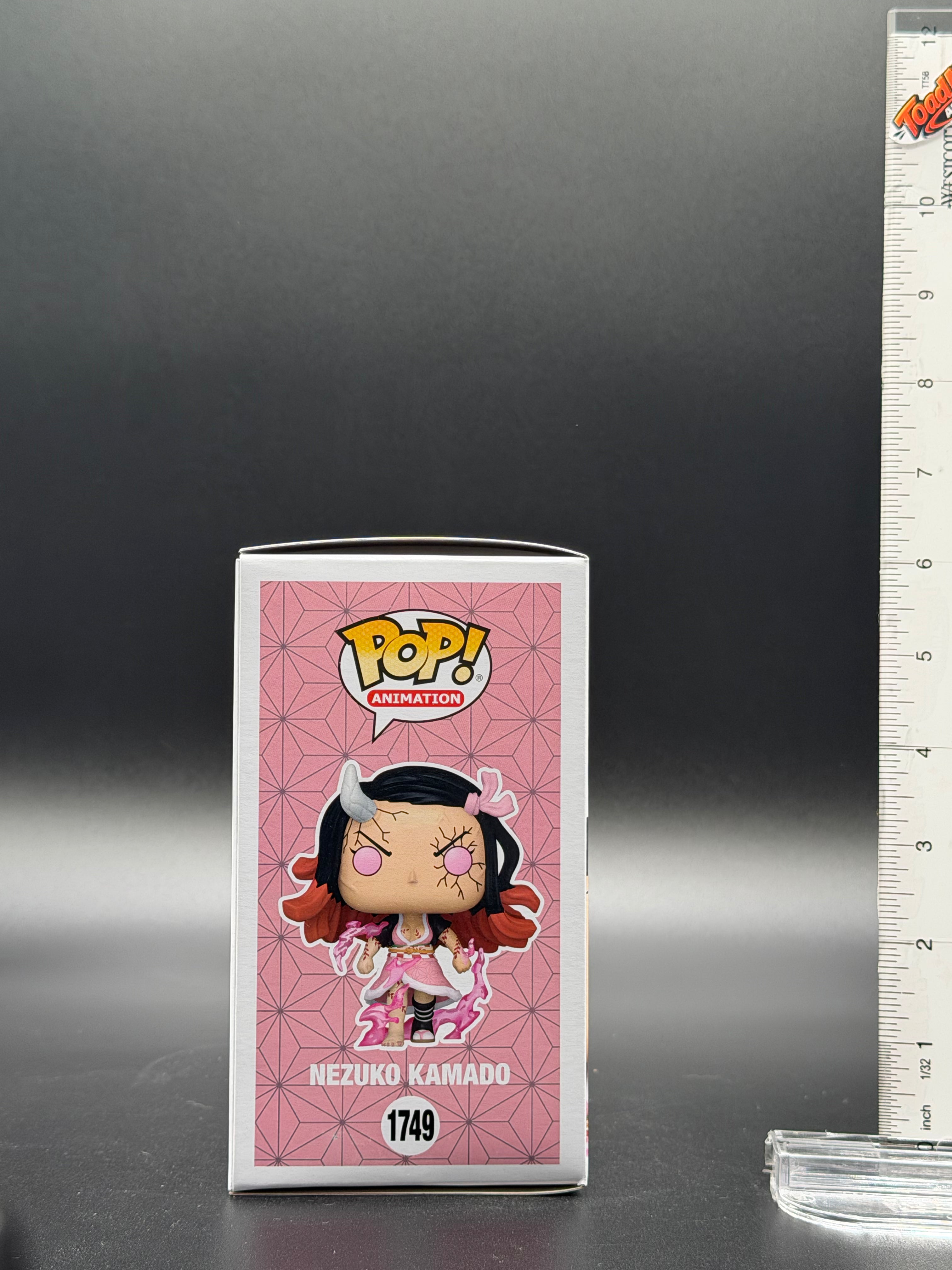 TM‑588 Demon Slayer Nezuko Kamado Funko Pop #1749 Vinyl Figure New in Box