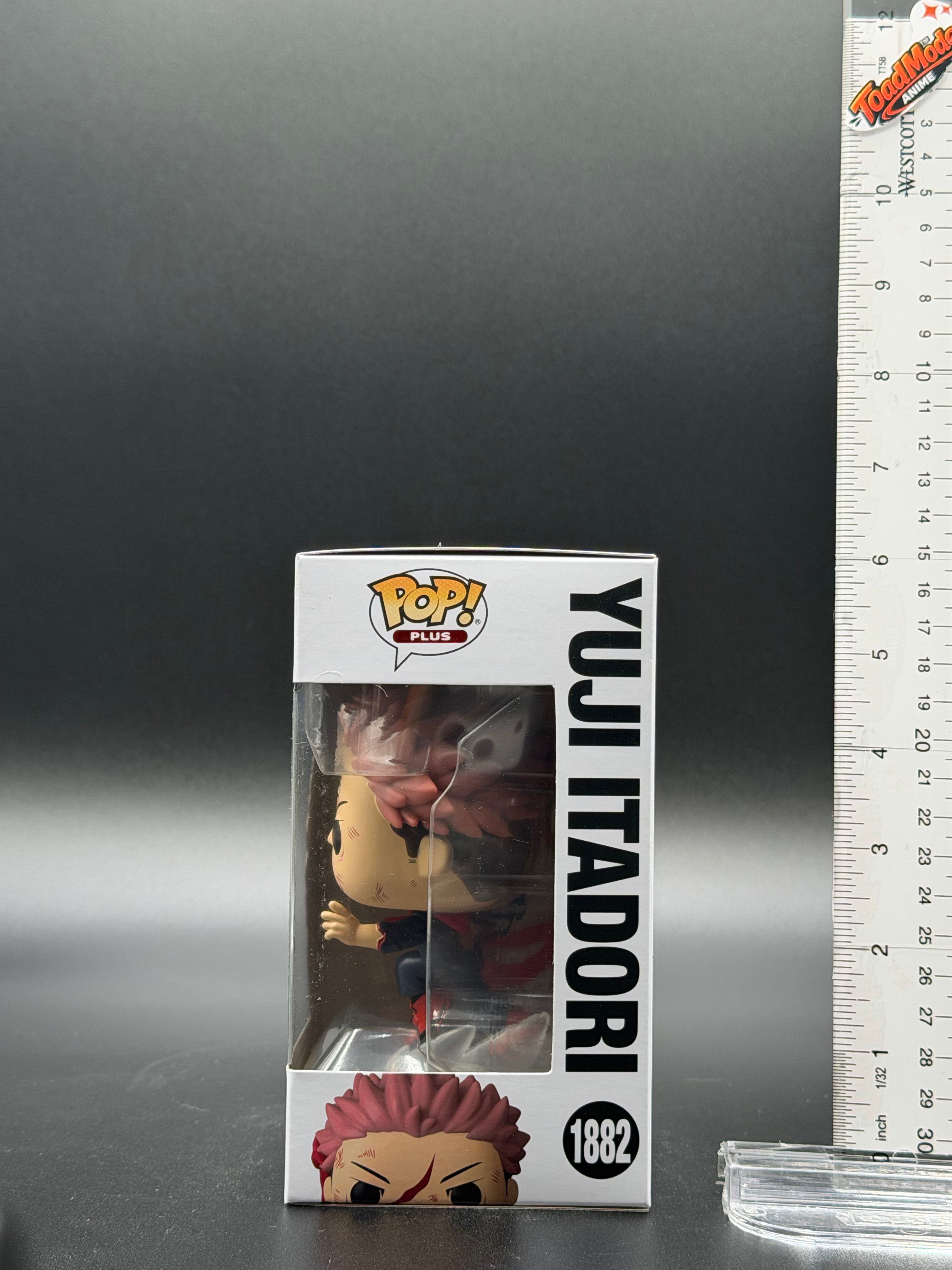 TM‑590 Jujutsu Kaisen Yuji Itadori Funko Pop #1882 Vinyl Figure New in Box