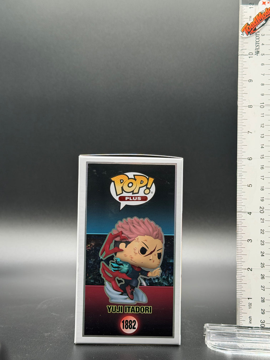 TM‑590 Jujutsu Kaisen Yuji Itadori Funko Pop #1882 Vinyl Figure New in Box