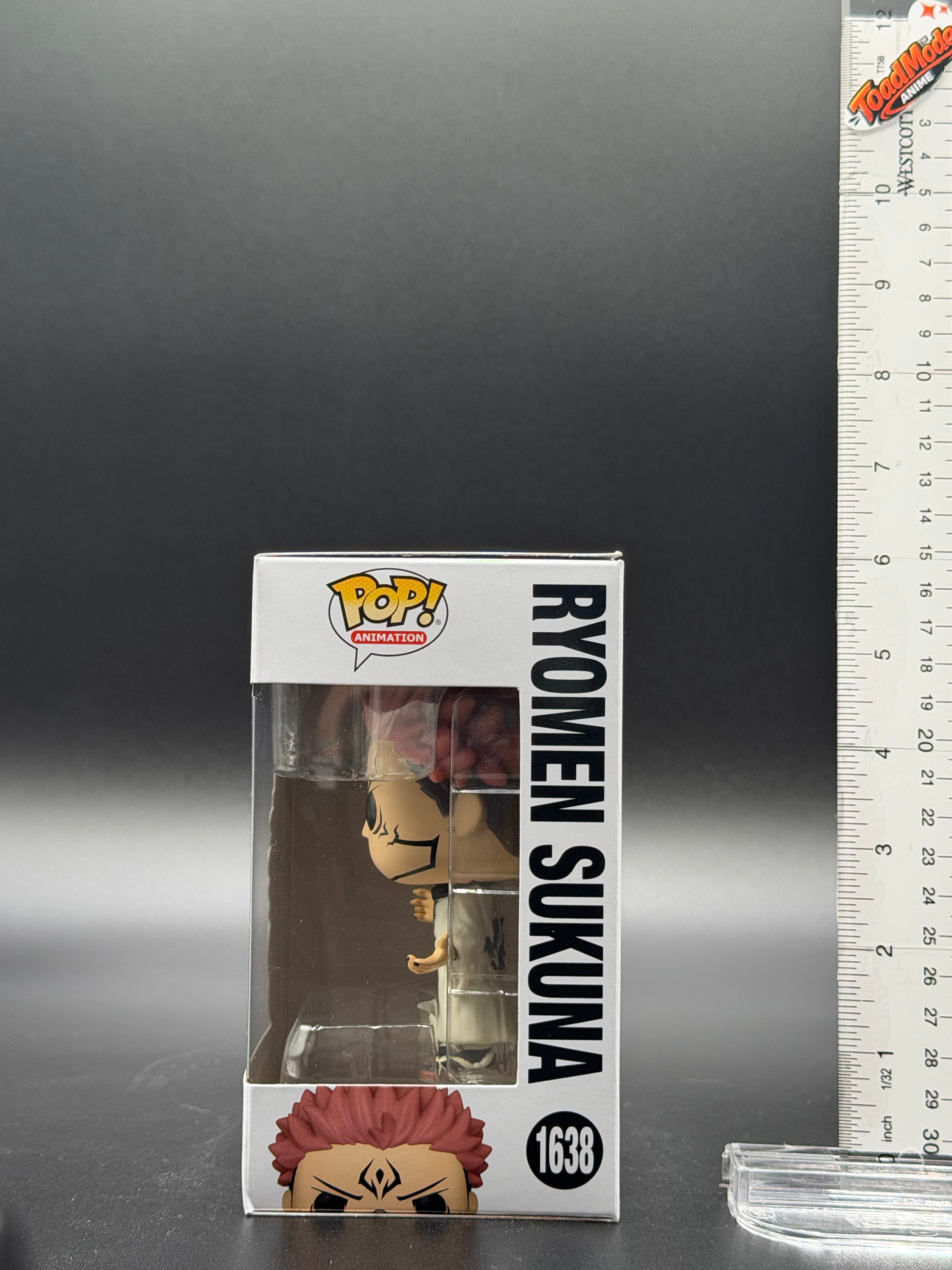 TM‑591 Jujutsu Kaisen Ryomen Sukuna Funko Pop #1638 Vinyl Figure New in Box