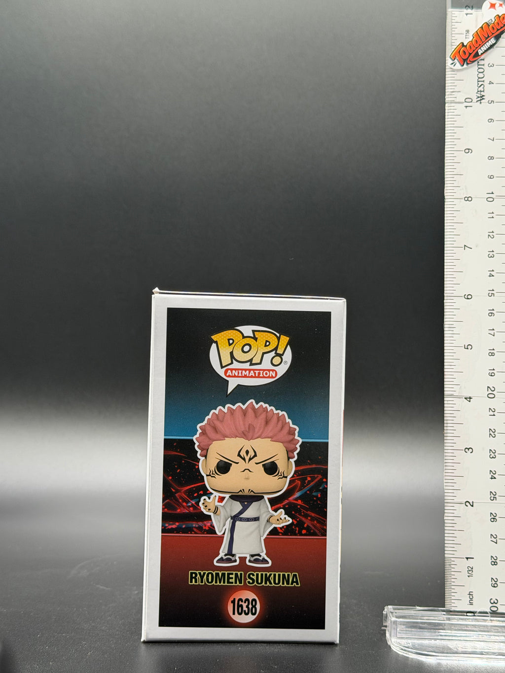 TM‑591 Jujutsu Kaisen Ryomen Sukuna Funko Pop #1638 Vinyl Figure New in Box