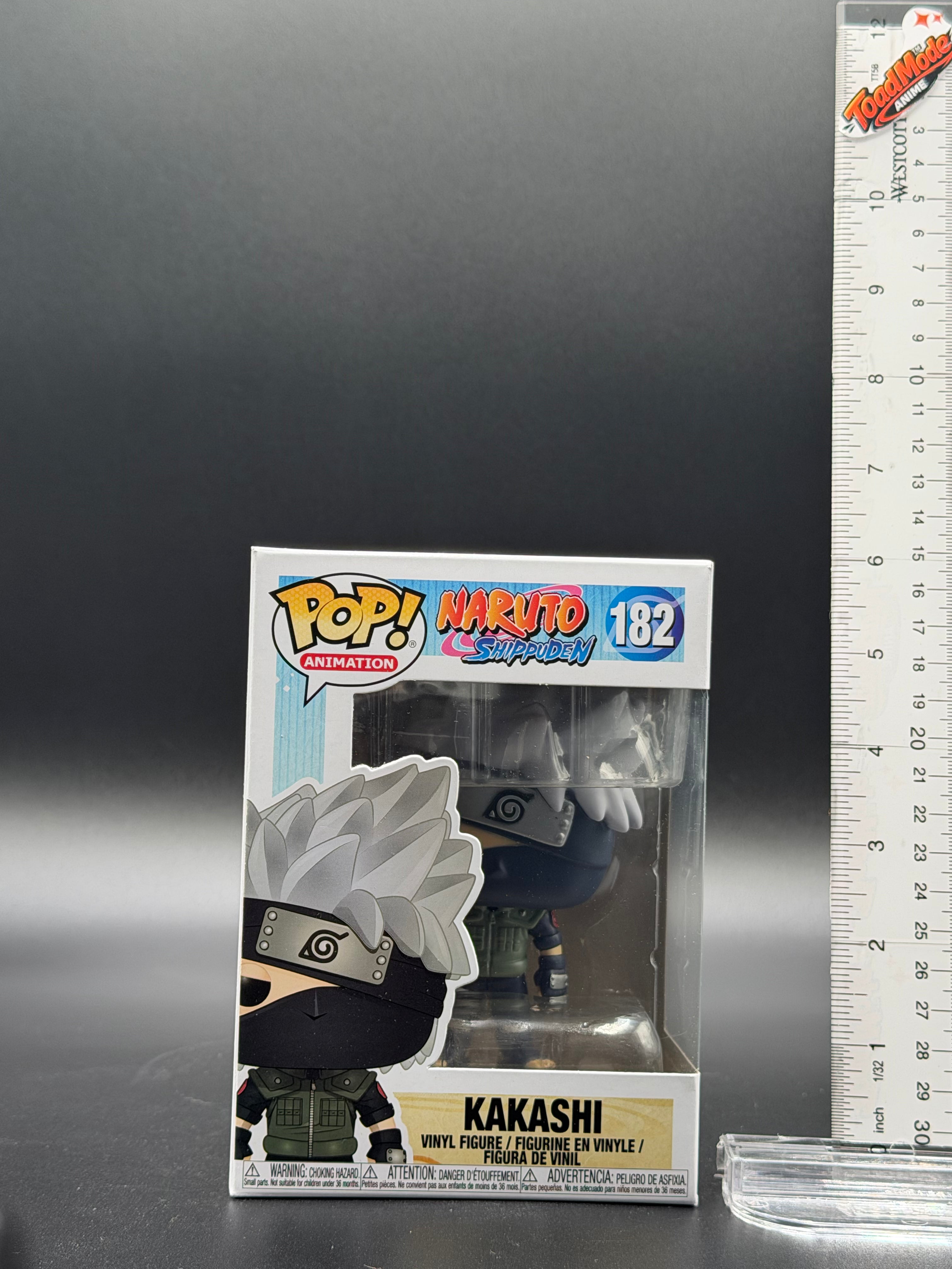 TM‑592 Naruto Shippuden Kakashi Funko Pop #182 Vinyl Figure New in Box