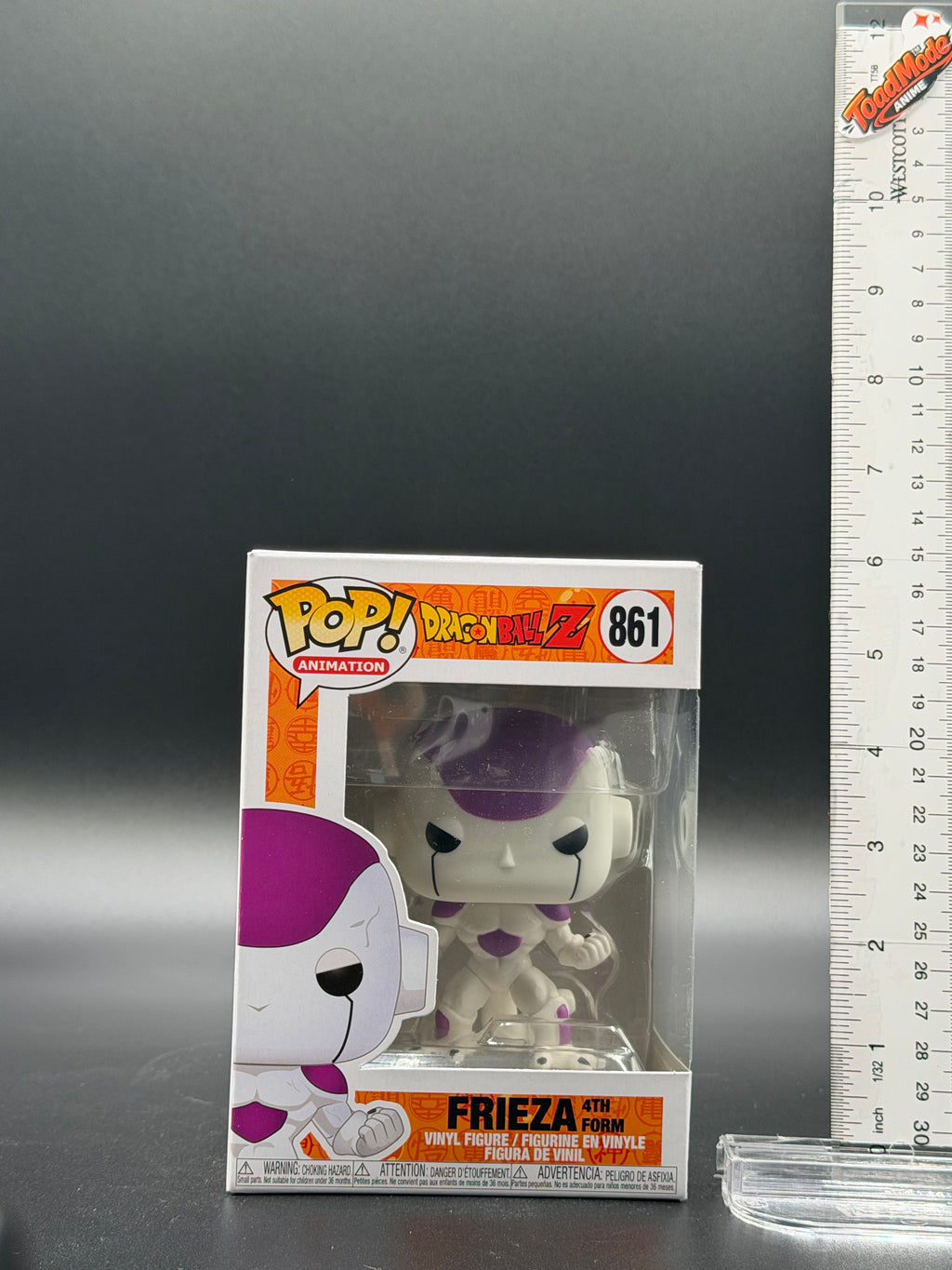 TM‑593 Dragon Ball Z Frieza 4th Form Funko Pop #861 Vinyl Figure New in Box