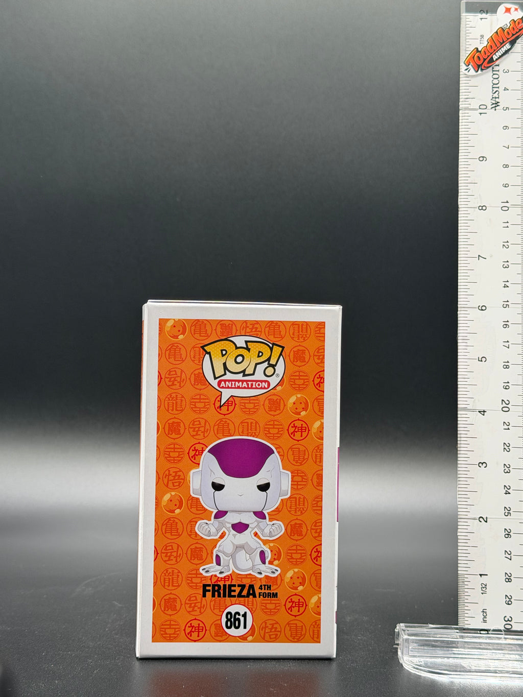 TM‑593 Dragon Ball Z Frieza 4th Form Funko Pop #861 Vinyl Figure New in Box