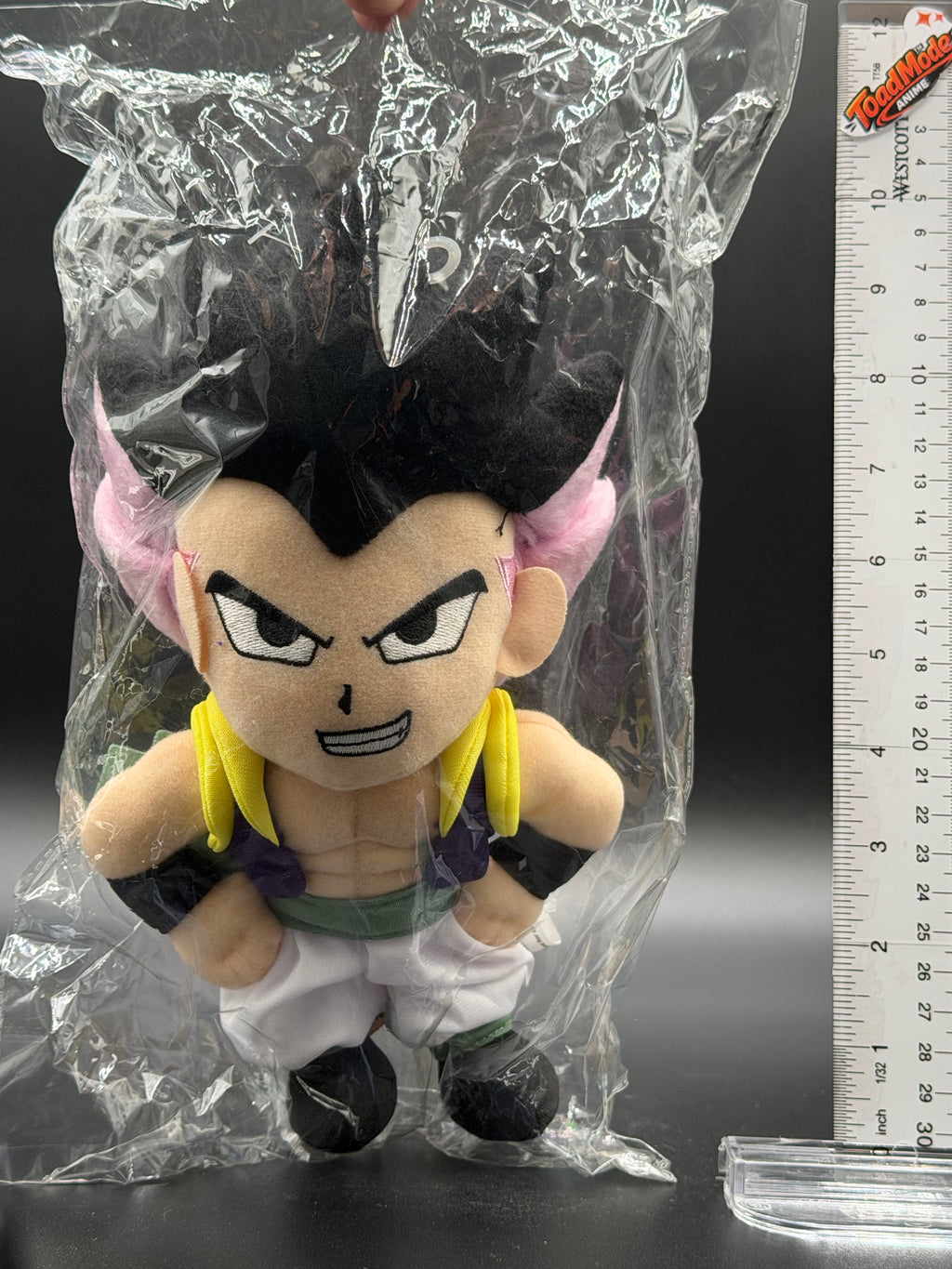 Dragon Ball Z Gotenks Super Saiyan 3 Plush Toy Anime Collectible New