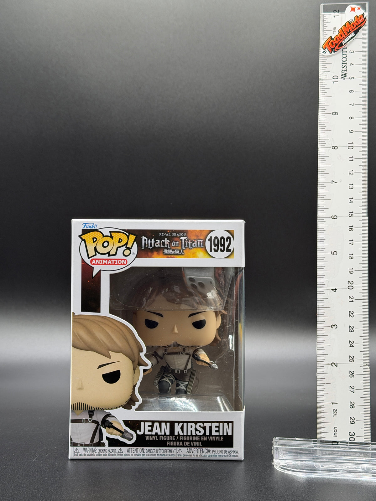 TM‑0010 Attack on Titan Jean Kirstein Funko Pop #1992 | New Sealed | ToadMode Anime