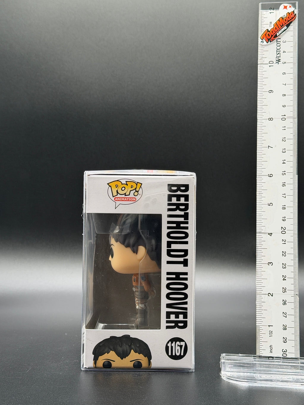 TM‑0009 Attack on Titan Bertholdt Hoover Funko Pop #1167 | New Sealed | ToadModeAnime