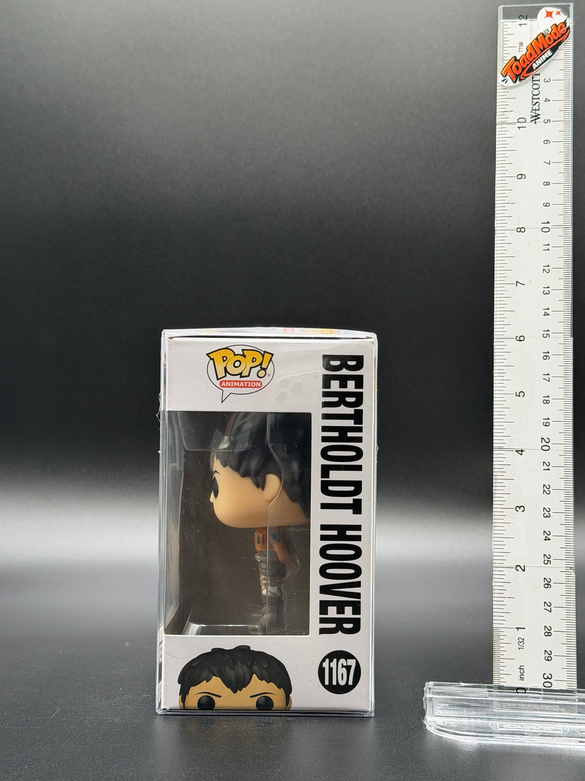 TM‑0009 Attack on Titan Bertholdt Hoover Funko Pop #1167 | New Sealed | ToadModeAnime