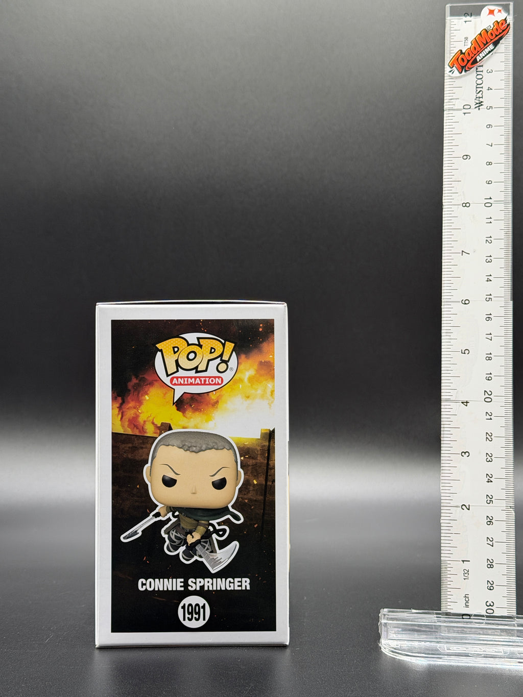 TM‑0012 Attack on Titan Connie Springer Funko Pop #1991 | New Sealed | ToadMode Anime