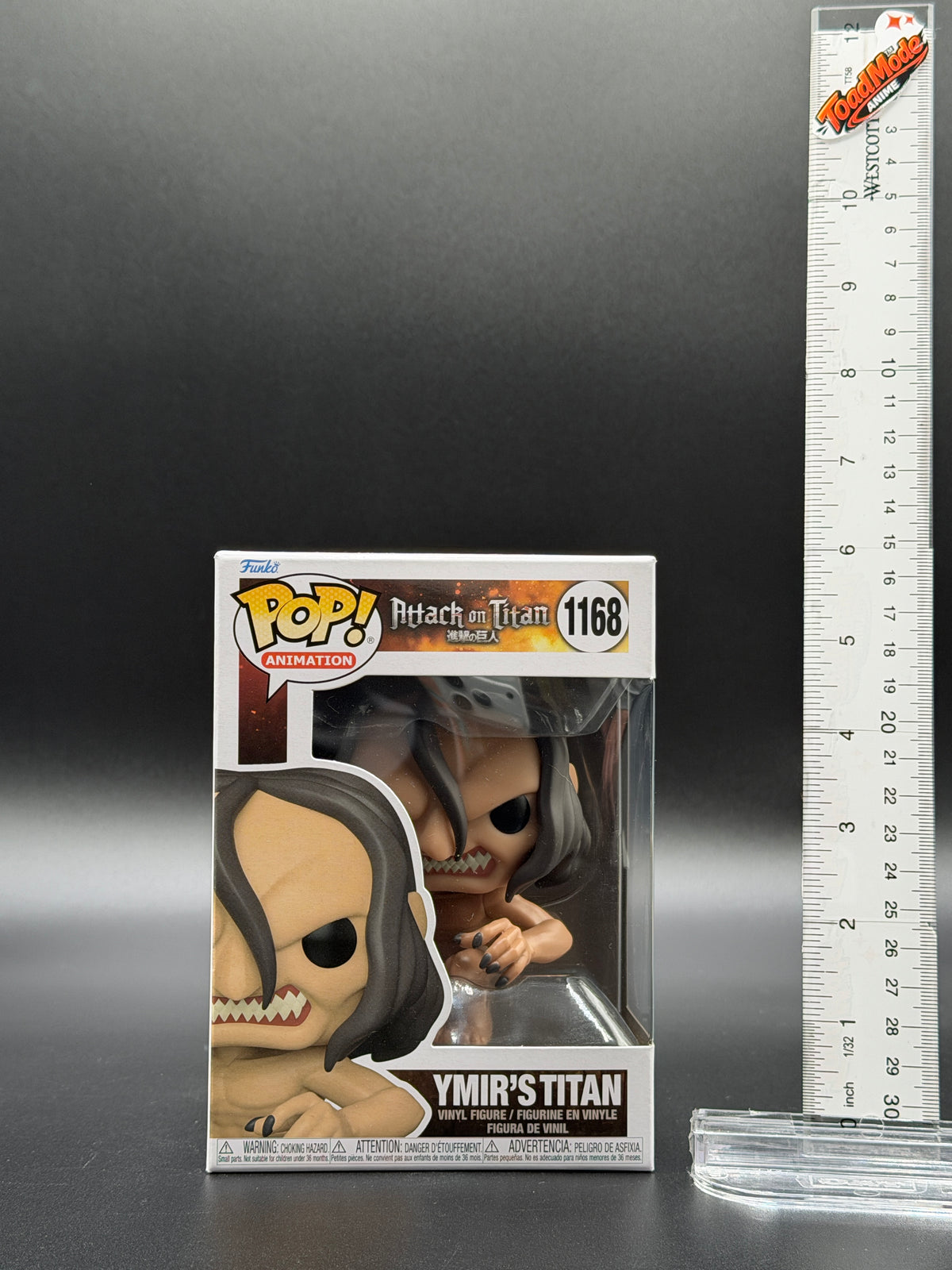 TM‑0013 Attack on Titan Ymir’s Titan Funko Pop #1186 | New Sealed | ToadMode Anime