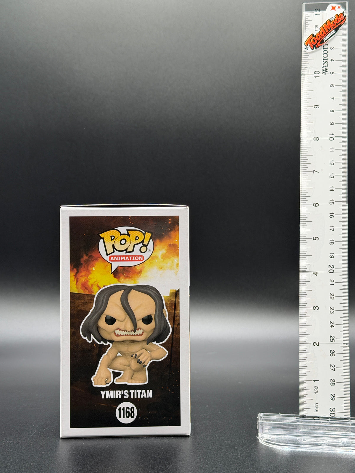 TM‑0013 Attack on Titan Ymir’s Titan Funko Pop #1186 | New Sealed | ToadMode Anime