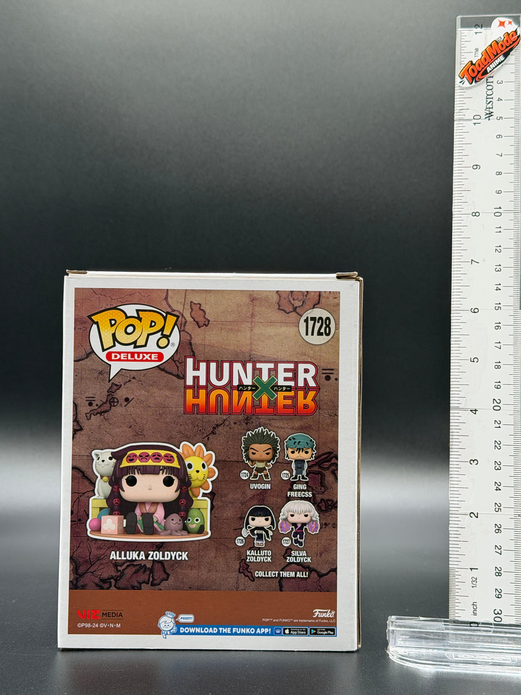 TM‑0014 Hunter × Hunter Alluka Zoldyck Funko Pop Deluxe #1128 | New Sealed | ToadMode Anime