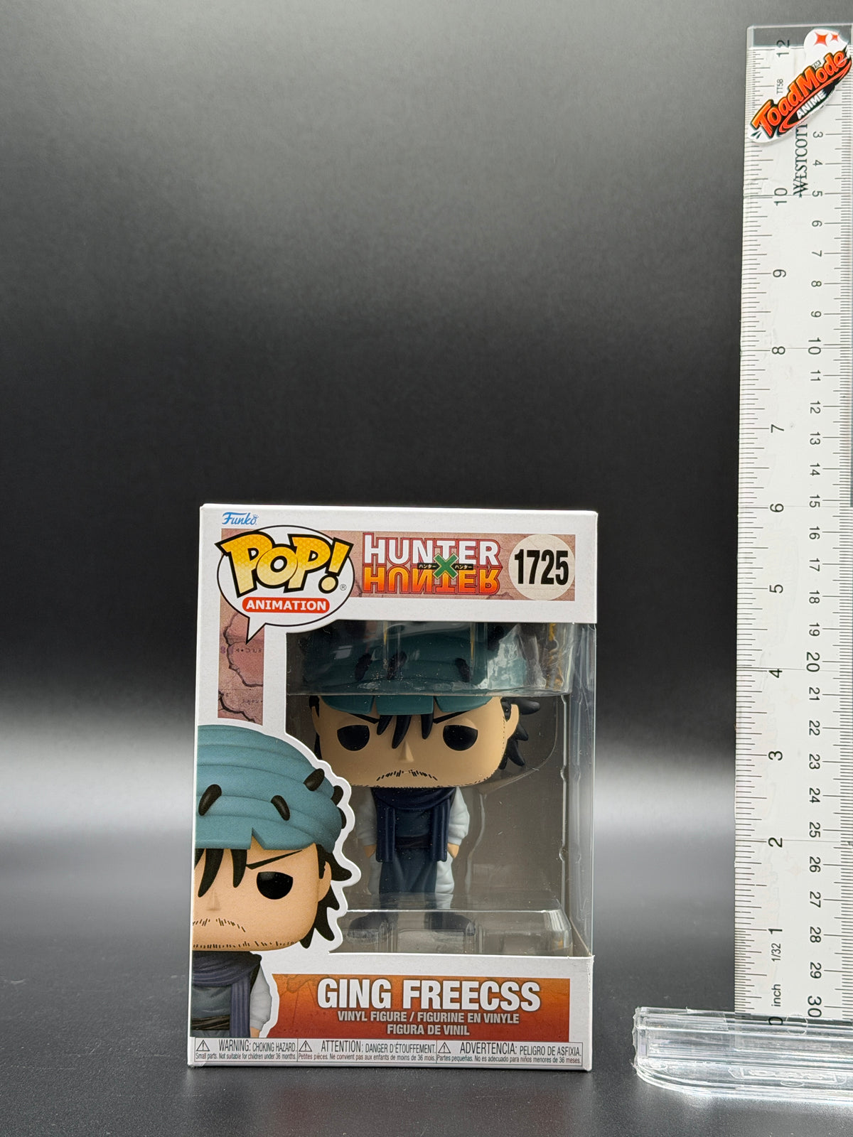 TM‑0015 Hunter × Hunter Ging Freecss Funko Pop #1125 | New Sealed | ToadMode Anime