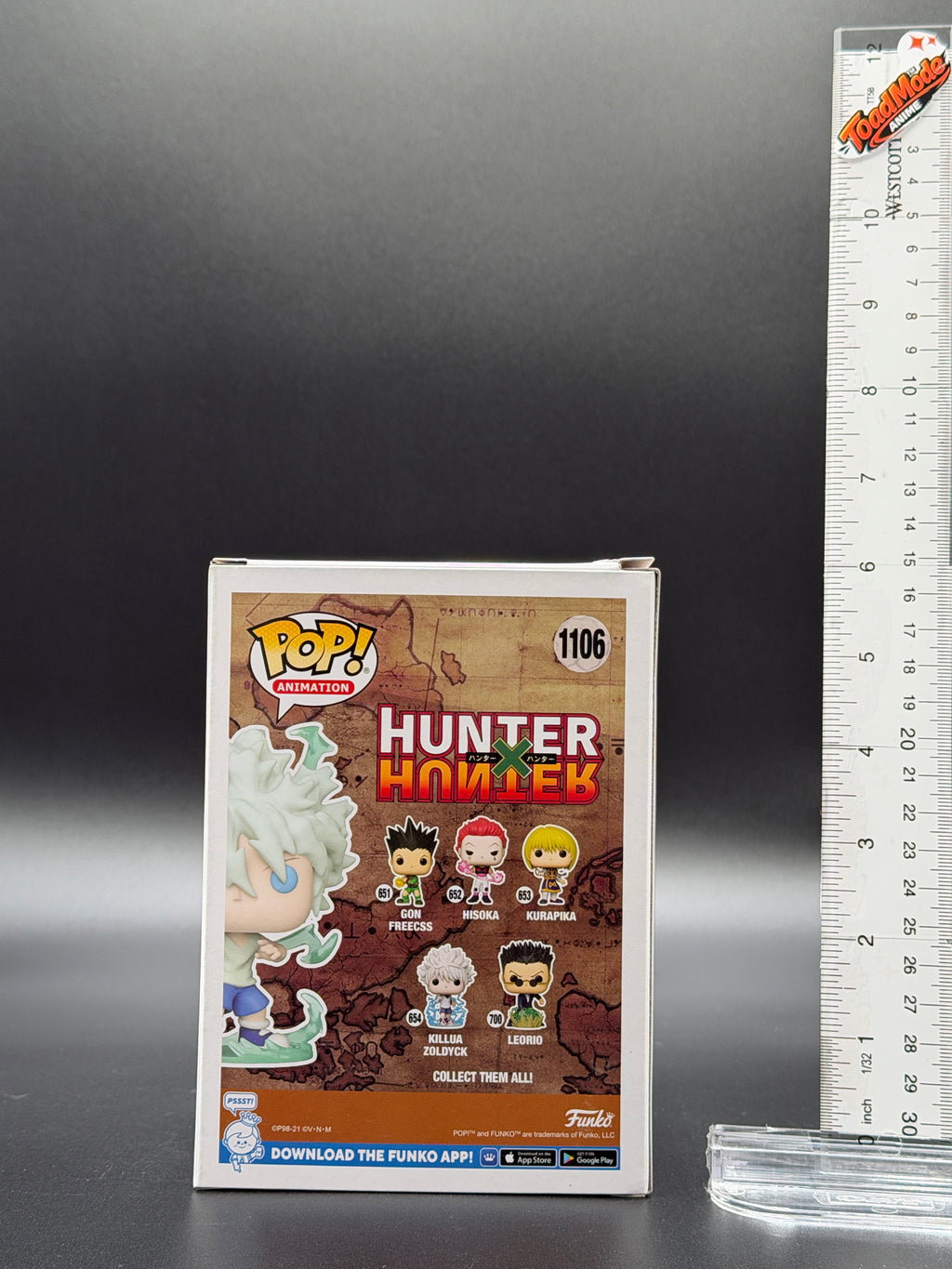 TM‑0017 Hunter × Hunter Killua Zoldyck Funko Pop #106 AAA Anime Exclusive | New Sealed | ToadMode Anime