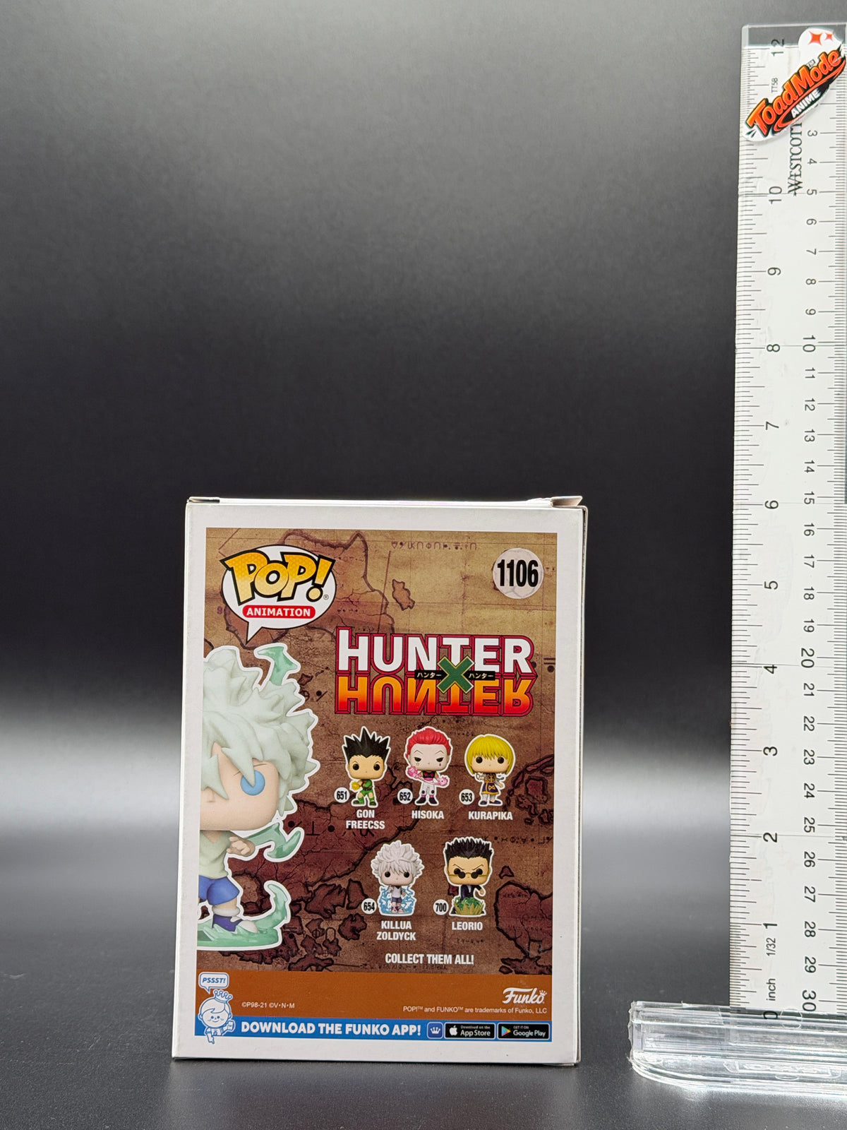 TM‑0017 Hunter × Hunter Killua Zoldyck Funko Pop #106 AAA Anime Exclusive | New Sealed | ToadMode Anime