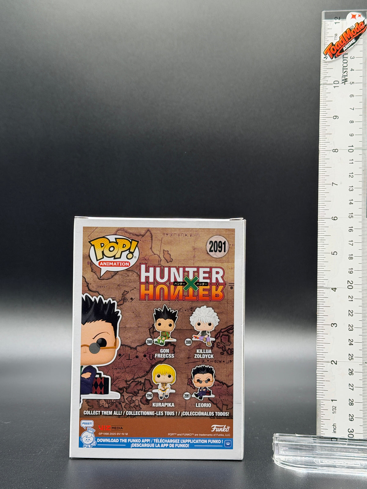TM‑0019 Hunter × Hunter Leorio Funko Pop #1091 Special Edition | New Sealed | ToadMode Anime