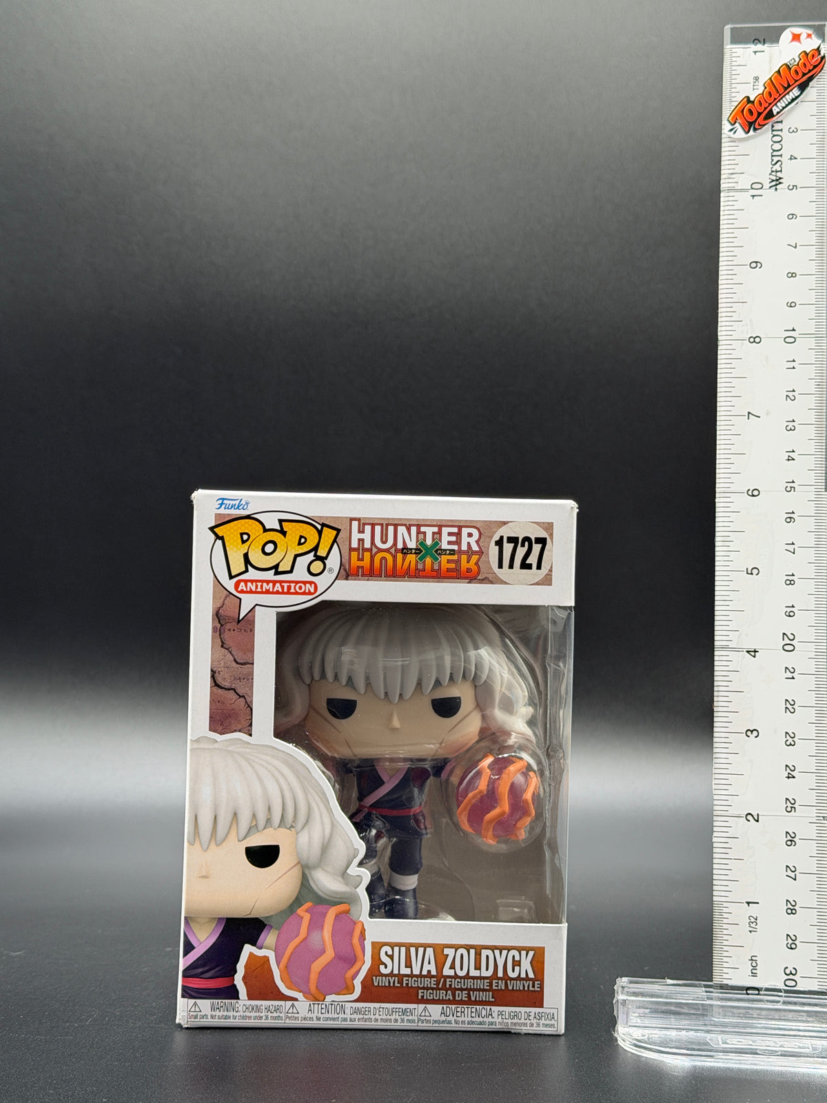 TM‑0021 Hunter × Hunter Silva Zoldyck Funko Pop #1271 | New Sealed | ToadMode Anime