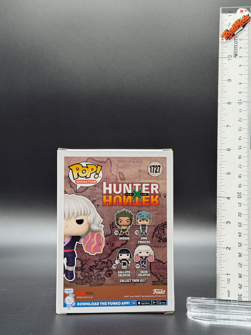TM‑0021 Hunter × Hunter Silva Zoldyck Funko Pop #1271 | New Sealed | ToadMode Anime