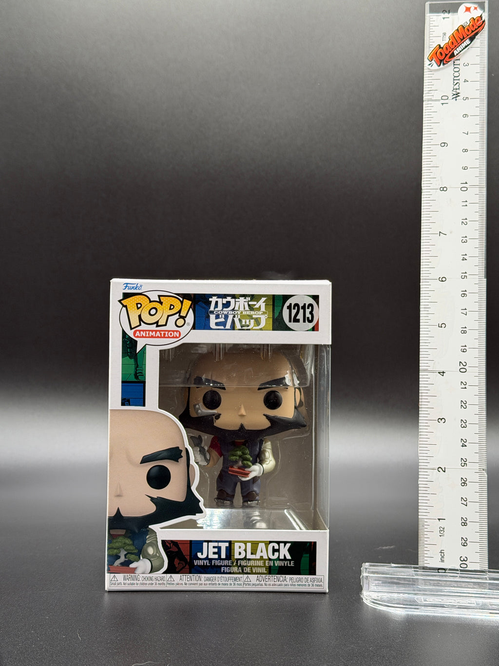 TM‑0024 Funko Pop! Animation Cowboy Bebop Jet Black #1213 Vinyl Figure New in Box